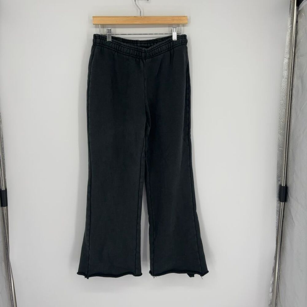 Entire Studios Black Flare Sweatpants Organic Cotton